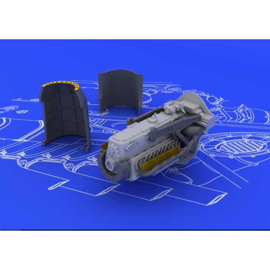 Eduard 672005 1/72 DB 601A/N for Bf 110C/D/E Brassin for Aircraft