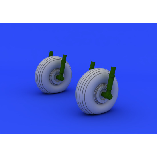 Eduard 672046 1/72 C-47 wheels Brassin for Aircraft