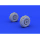 Eduard 672046 1/72 C-47 wheels Brassin for Aircraft