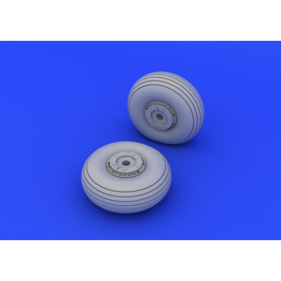 Eduard 672046 1/72 C-47 wheels Brassin for Aircraft