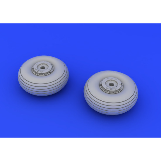 Eduard 672046 1/72 C-47 wheels Brassin for Aircraft