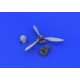 Eduard 672086 1/72 Fw 190A propeller Brassin for Aircraft