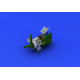 Eduard 672088 1/72 Fw 190A-8 engine & fuselage guns Brassin for Aircraft