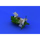 Eduard 672088 1/72 Fw 190A-8 engine & fuselage guns Brassin for Aircraft
