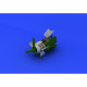 Eduard 672088 1/72 Fw 190A-8 engine & fuselage guns Brassin for Aircraft