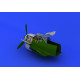 Eduard 672088 1/72 Fw 190A-8 engine & fuselage guns Brassin for Aircraft