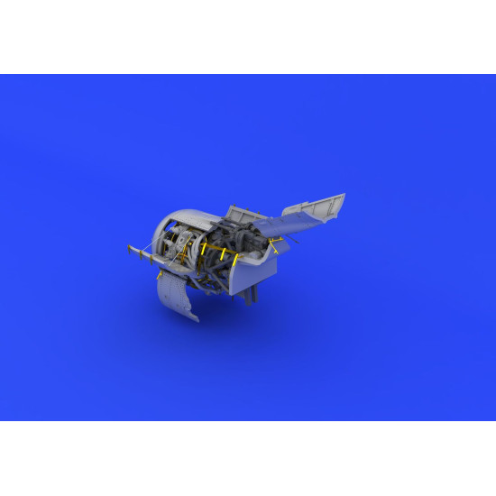 Eduard 672088 1/72 Fw 190A-8 engine & fuselage guns Brassin for Aircraft