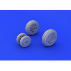 Eduard 672090 1/72 MiG-29 wheels Brassin for Aircraft