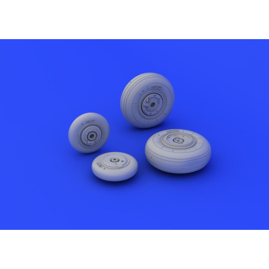 Eduard 672090 1/72 MiG-29 wheels Brassin for Aircraft