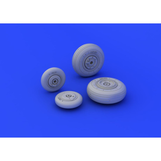 Eduard 672090 1/72 MiG-29 wheels Brassin for Aircraft