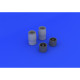 Eduard 672091 1/72 MiG-29A exhaust nozzles Brassin for Aircraft