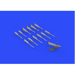 Eduard 672132 1/72 B-17G guns Brassin for Aircraft