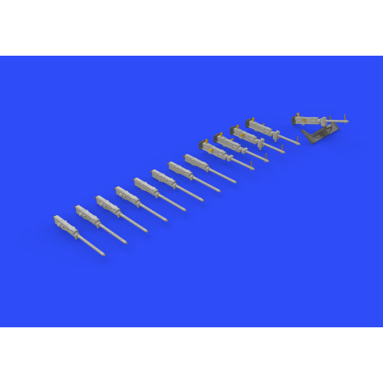 Eduard 672132 1/72 B-17G guns Brassin for Aircraft