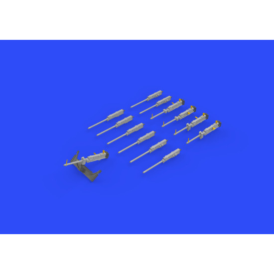 Eduard 672132 1/72 B-17G guns Brassin for Aircraft