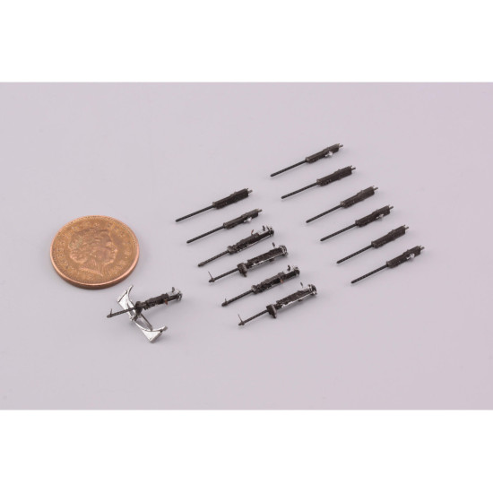 Eduard 672132 1/72 B-17G guns Brassin for Aircraft