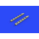 Eduard 672202 1/72 Ki-61-Id exhaust stacks Brassin for Aircraft