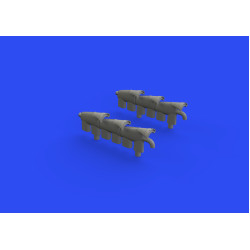 Eduard 672250 1/72 Spitfire Mk.Vc exhaust stacks Brassin for Aircraft