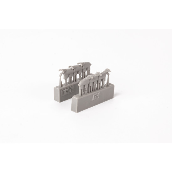 Eduard 672250 1/72 Spitfire Mk.Vc exhaust stacks Brassin for Aircraft