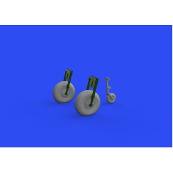 Eduard 672251 1/72 Beaufort Mk.I wheels Brassin for Aircraft