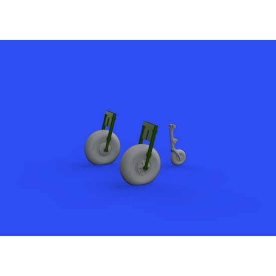 Eduard 672251 1/72 Beaufort Mk.I wheels Brassin for Aircraft Eduard 672251 1/72 Beaufort Mk.I wheels Brassin for Aircraft