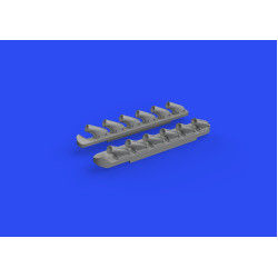 Eduard 672279 1/72 P-51B/C exhausts stacks PRINT Brassin for Aircraft