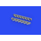 Eduard 672279 1/72 P-51B/C exhausts stacks PRINT Brassin for Aircraft