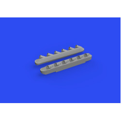 Eduard 672280 1/72 P-51B/C exhausts stacks w/fairing PRINT Brassin for Aircraft