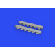 Eduard 672280 1/72 P-51B/C exhausts stacks w/fairing PRINT Brassin for Aircraft