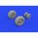 Eduard 672283 1/72 Tornado wheels Brassin for Aircraft