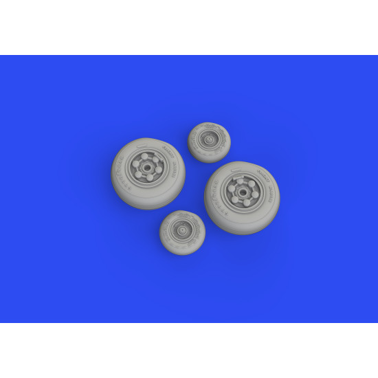 Eduard 672283 1/72 Tornado wheels Brassin for Aircraft