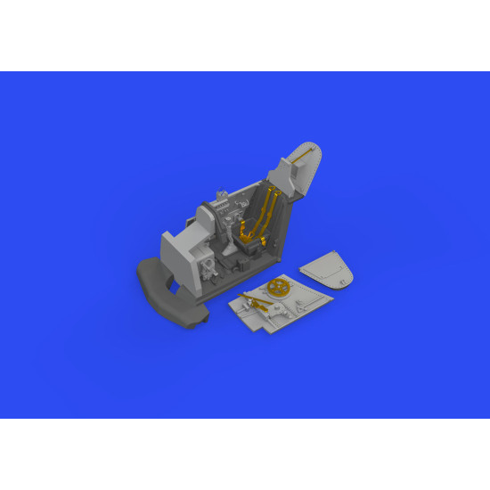 Eduard 672289 1/72 S-199 cockpit bubble canopy PRINT Brassin for Aircraft