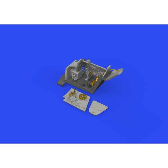 Eduard 672289 1/72 S-199 cockpit bubble canopy PRINT Brassin for Aircraft