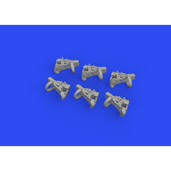 Eduard 672292 1/72 Luftwaffe rudder pedals PRINT Brassin for Aircraft