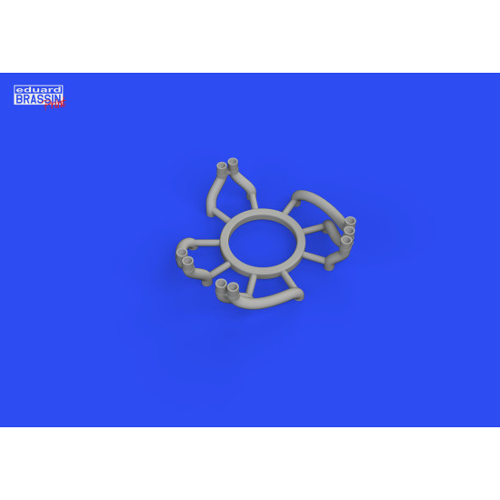 Eduard 672298 1/72 FM-2 exhaust PRINT Brassin for Aircraft