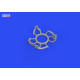 Eduard 672298 1/72 FM-2 exhaust PRINT Brassin for Aircraft