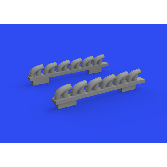 Eduard 672305 1/72 P-39Q exhaust stacks PRINT Brassin for Aircraft