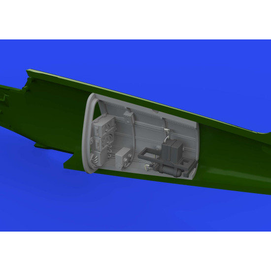 Eduard 672318 1/72 Bf 109F radio compartment PRINT Brassin for Aircraft