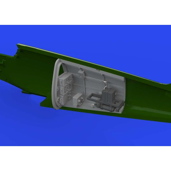 Eduard 672318 1/72 Bf 109F radio compartment PRINT Brassin for Aircraft