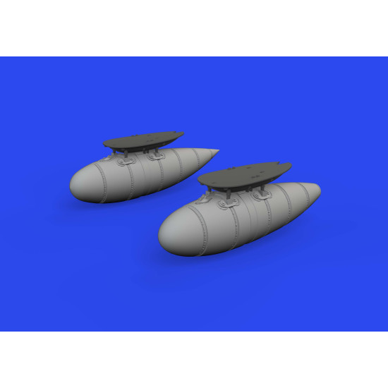Eduard 672321 1/72 Bf 109F/G external fuel tanks Brassin for Aircraft