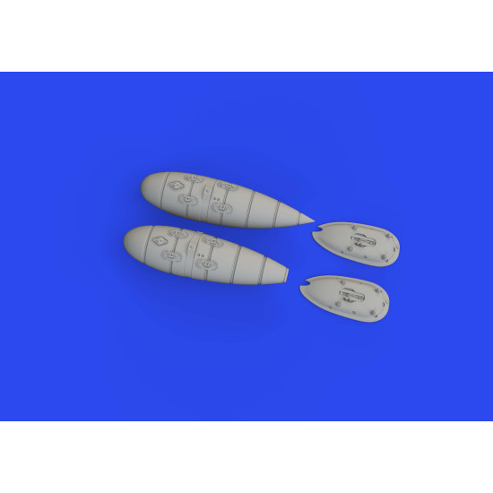 Eduard 672321 1/72 Bf 109F/G external fuel tanks Brassin for Aircraft