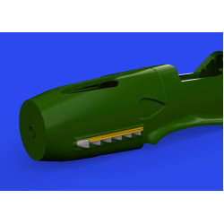 Eduard 672325 1/72 Bf 109F/G exhaust stacks PRINT Brassin for Aircraft