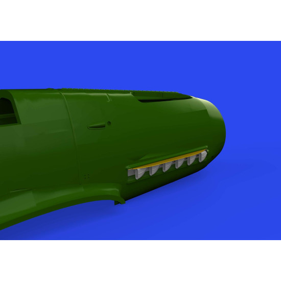 Eduard 672325 1/72 Bf 109F/G exhaust stacks PRINT Brassin for Aircraft