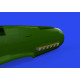 Eduard 672325 1/72 Bf 109F/G exhaust stacks PRINT Brassin for Aircraft