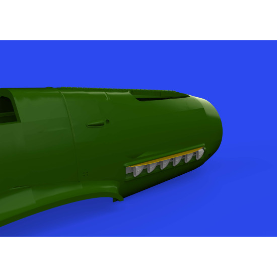 Eduard 672325 1/72 Bf 109F/G exhaust stacks PRINT Brassin for Aircraft