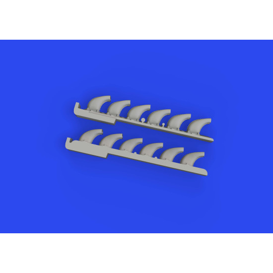 Eduard 672325 1/72 Bf 109F/G exhaust stacks PRINT Brassin for Aircraft
