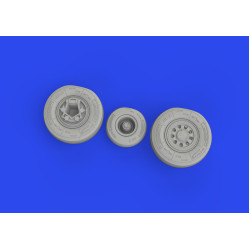Eduard 672333 1/72 F-35A wheels Brassin for Aircraft