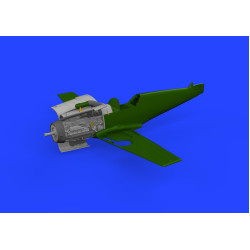 Eduard 672353 1/72 Bf 109G-2/G-4 engine PRINT Brassin for Aircraft