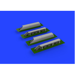 Eduard 672356 1/72 Me 410 exhaust stacks PRINT Brassin for Aircraft