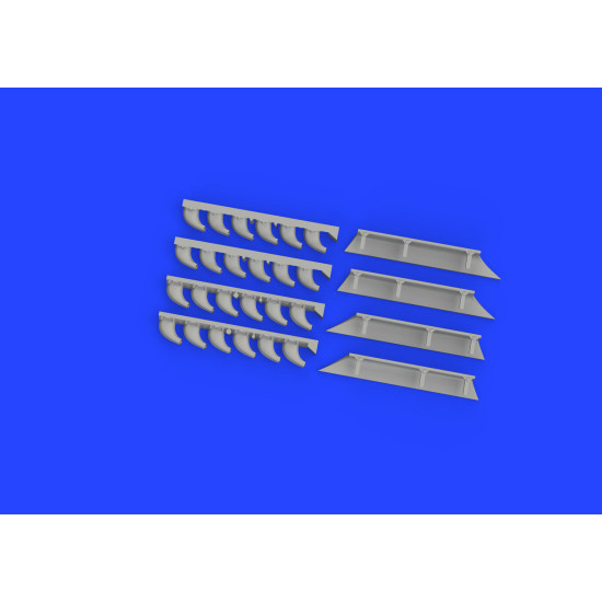 Eduard 672356 1/72 Me 410 exhaust stacks PRINT Brassin for Aircraft