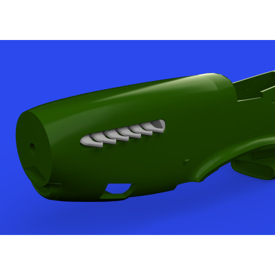 Eduard 672358 1/72 P-51D exhaust stacks PRINT Brassin for Aircraft